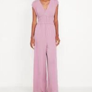 Old Navy Lavender Sleeveless Jumpsuit